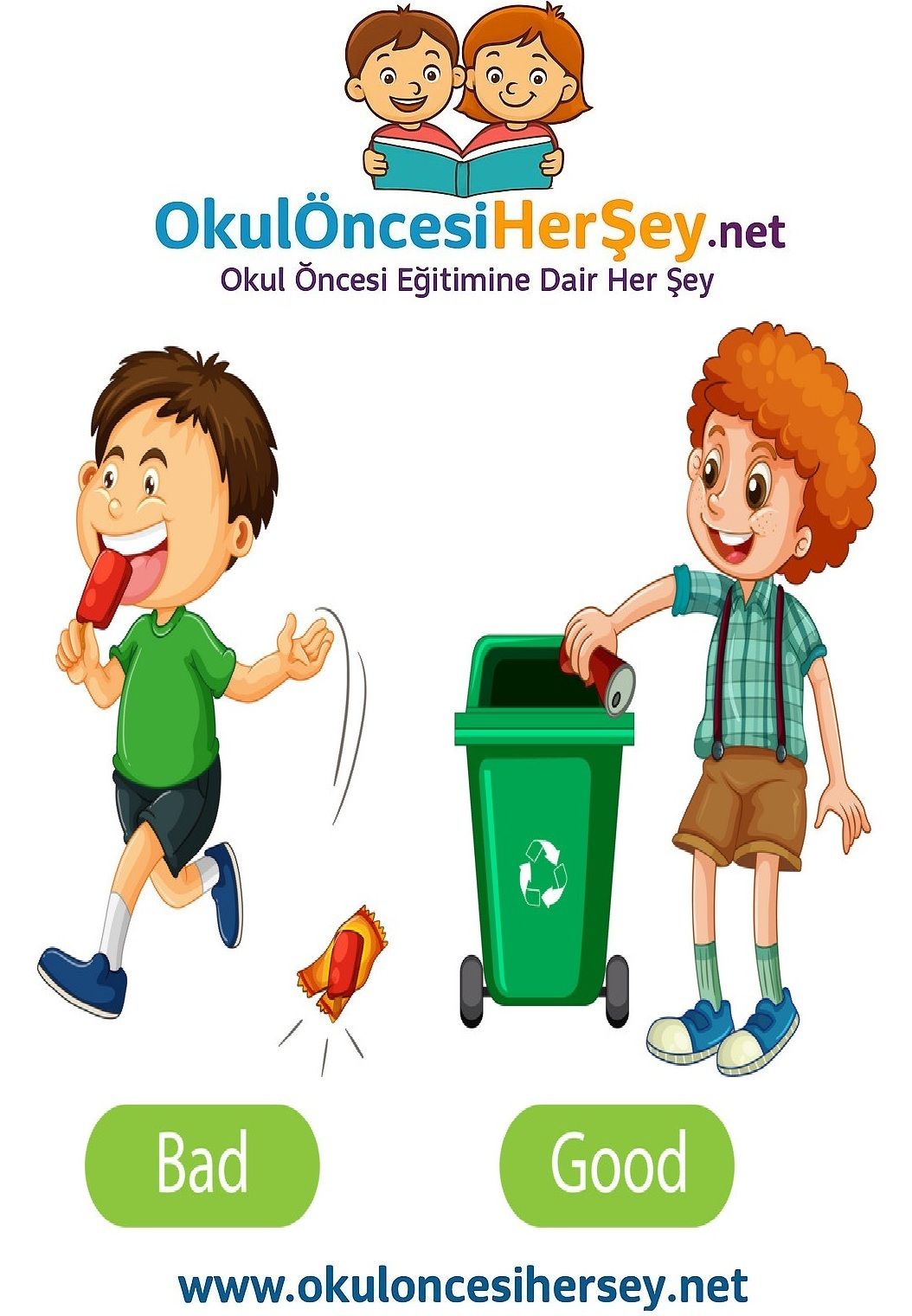 Çocuklar İçin   Zıt Kavramlar  