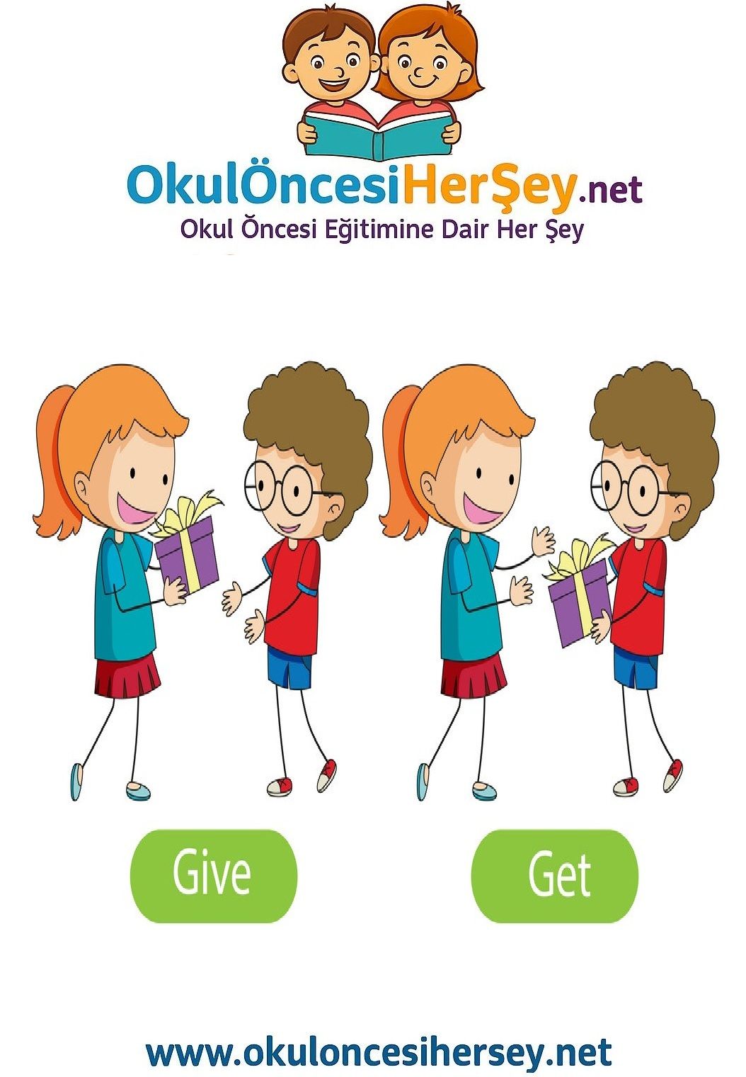 Çocuklar İçin   Zıt Kavramlar  