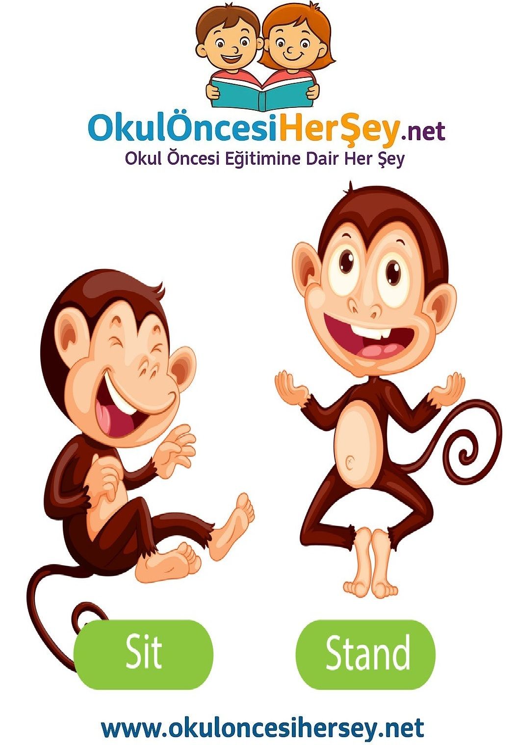 Çocuklar İçin   Zıt Kavramlar  