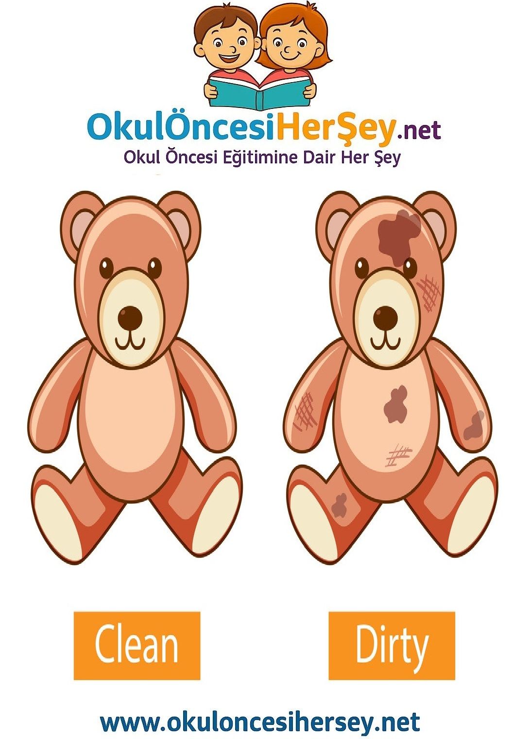 Çocuklar İçin   Zıt Kavramlar  