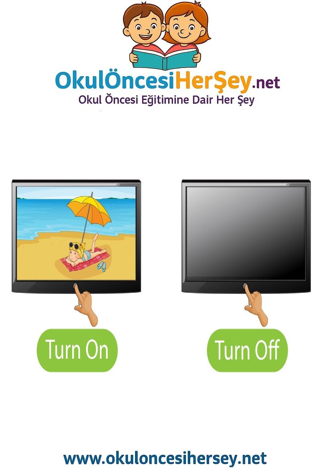 Çocuklar İçin   Zıt Kavramlar  