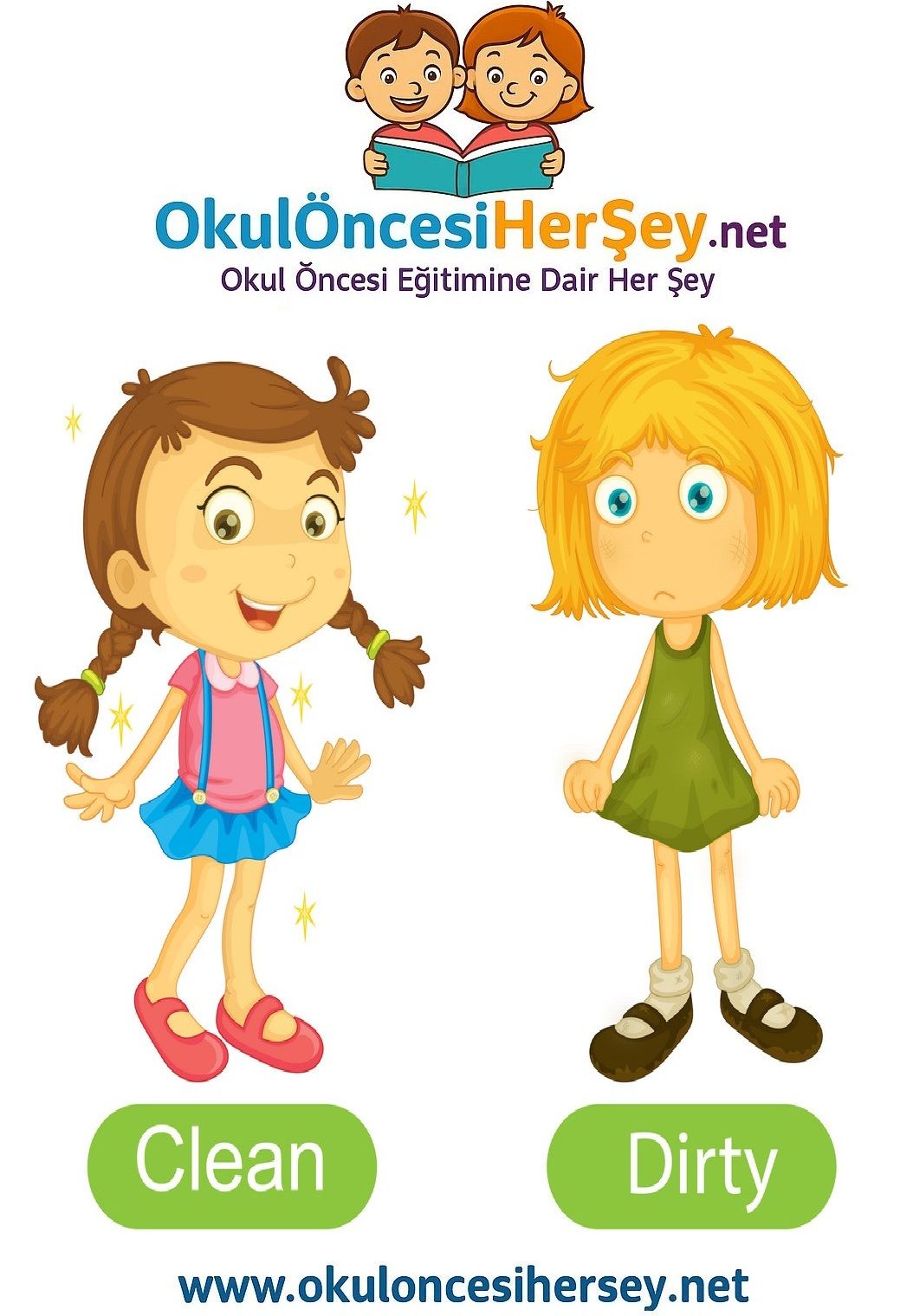 Çocuklar İçin   Zıt Kavramlar  