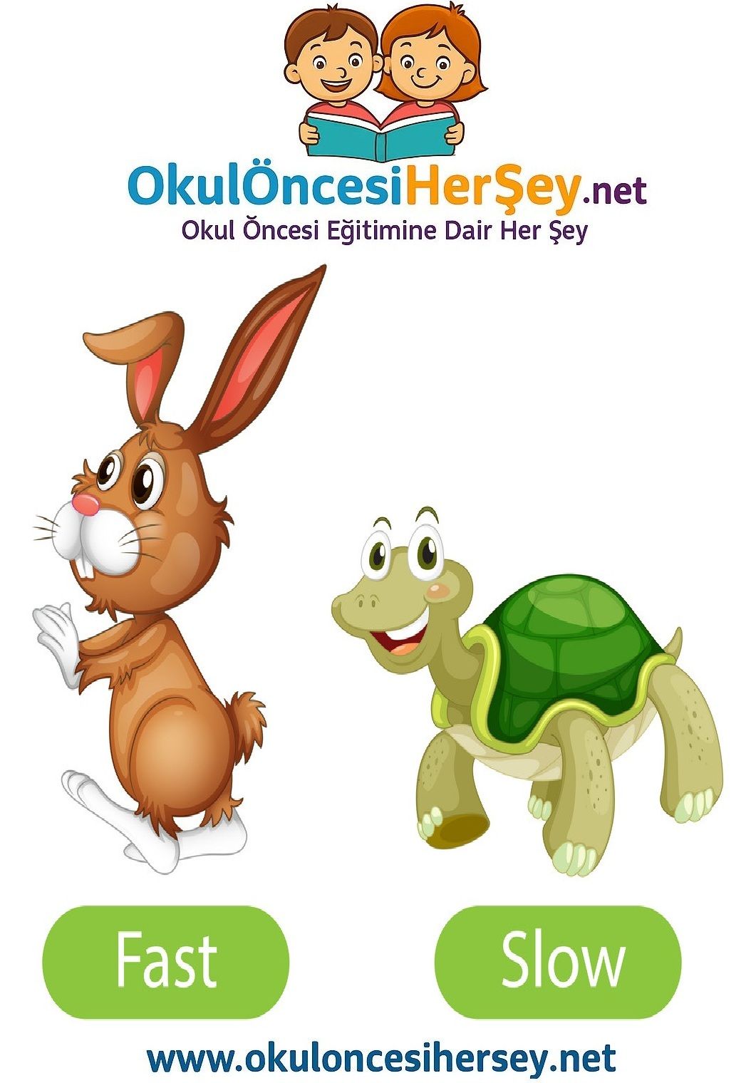 Çocuklar İçin   Zıt Kavramlar  