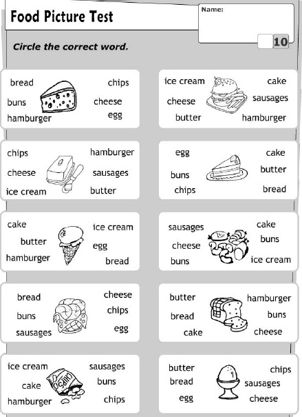 Çocuklar İçin   Doğru Kelimeyi Bul Çalışmaları  