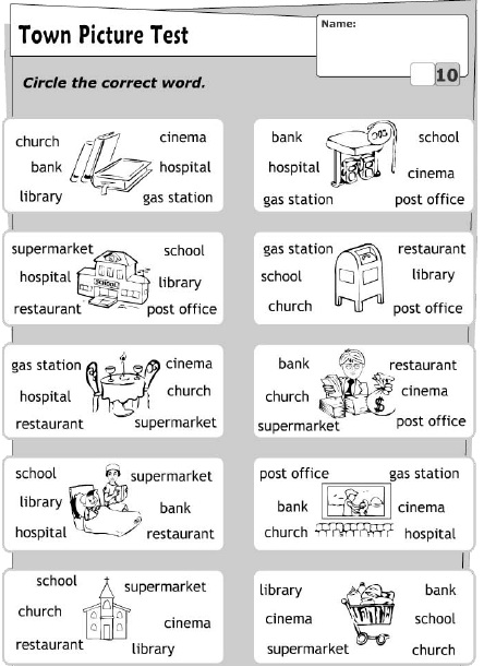 Çocuklar İçin   Doğru Kelimeyi Bul Çalışmaları  