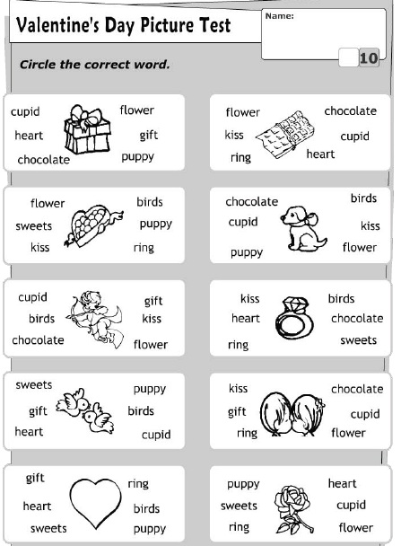 Çocuklar İçin   Doğru Kelimeyi Bul Çalışmaları  