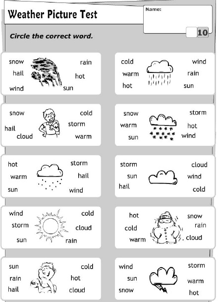 Çocuklar İçin   Doğru Kelimeyi Bul Çalışmaları  