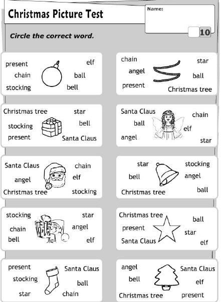 Çocuklar İçin   Doğru Kelimeyi Bul Çalışmaları  