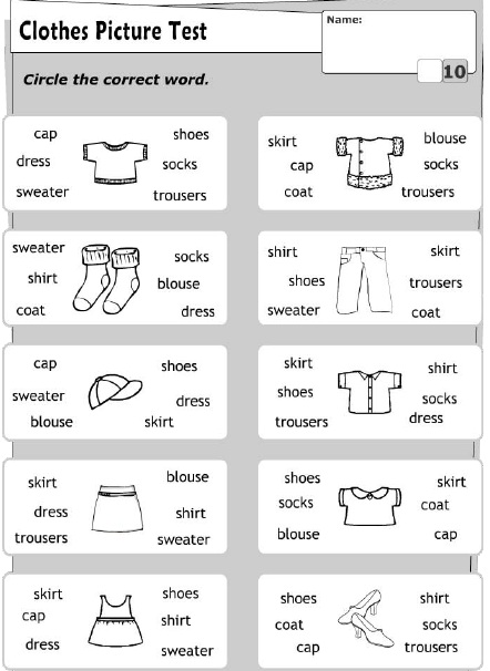 Çocuklar İçin   Doğru Kelimeyi Bul Çalışmaları  