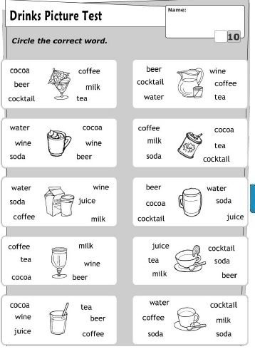 Çocuklar İçin   Doğru Kelimeyi Bul Çalışmaları  