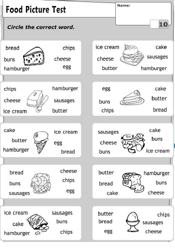 Çocuklar İçin   Doğru Kelimeyi Bul Çalışmaları  