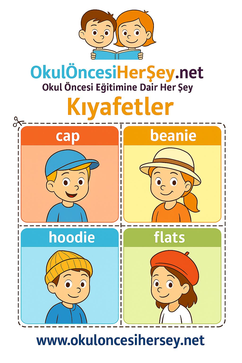 İngilizce Giyim-Aksesuar Flashkart