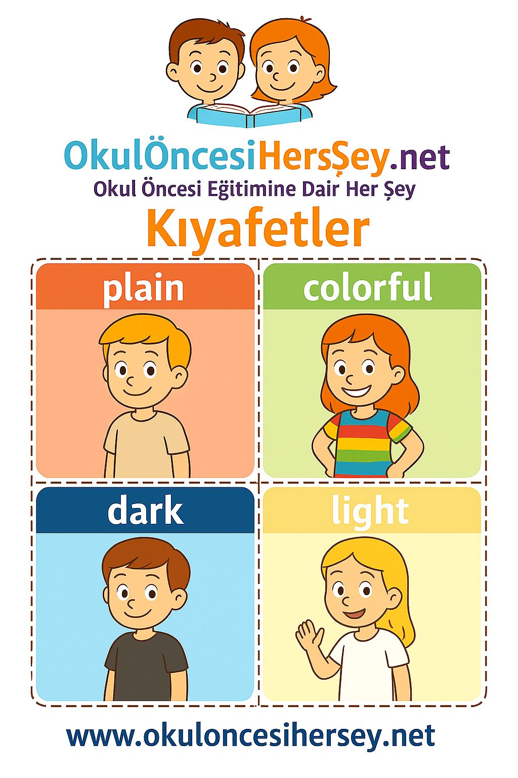 İngilizce Giyim-Aksesuar Flashkart