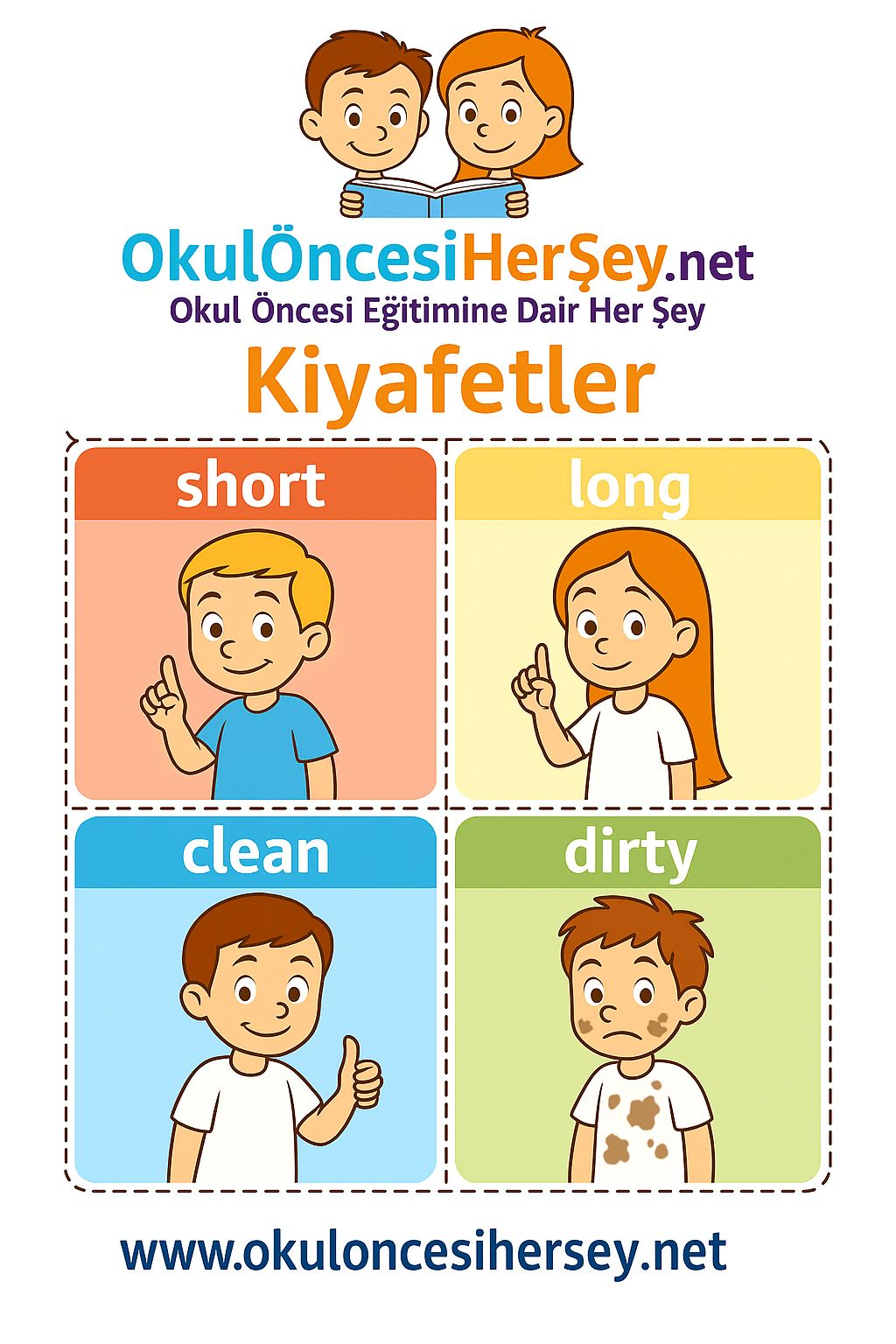 İngilizce Giyim-Aksesuar Flashkart