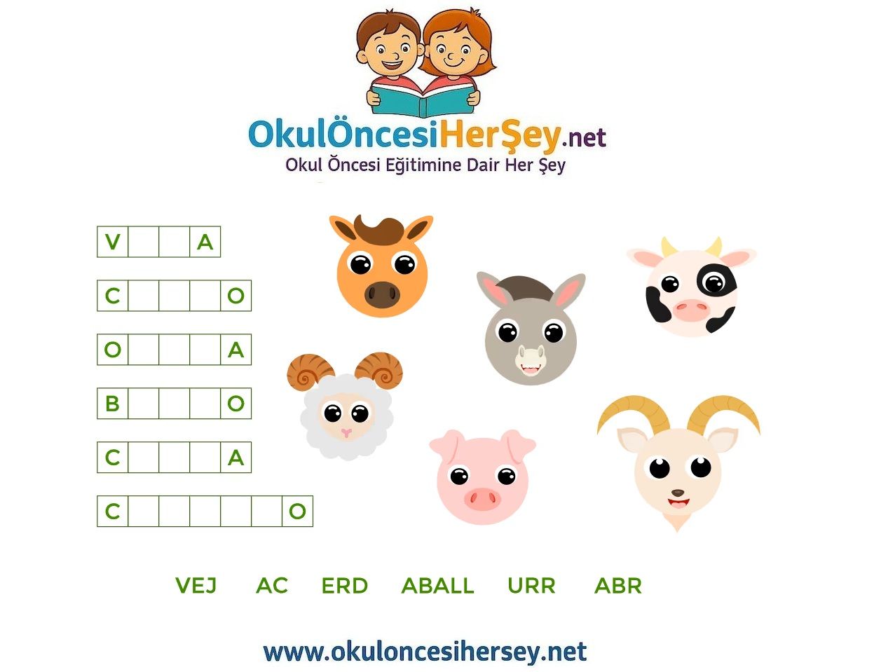 Çocuklar İçin   Hayvanlar  