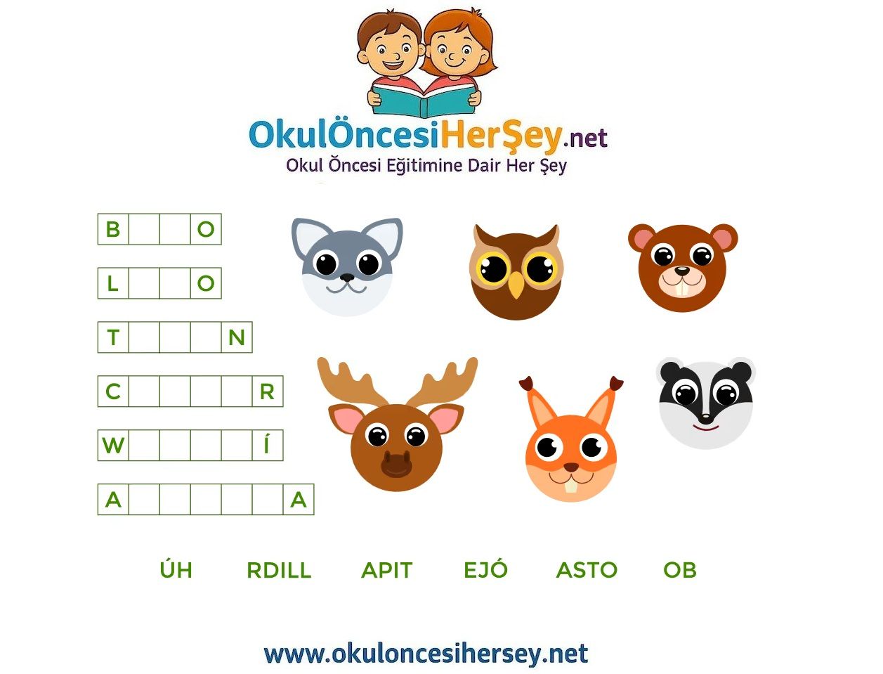 Çocuklar İçin   Hayvanlar  