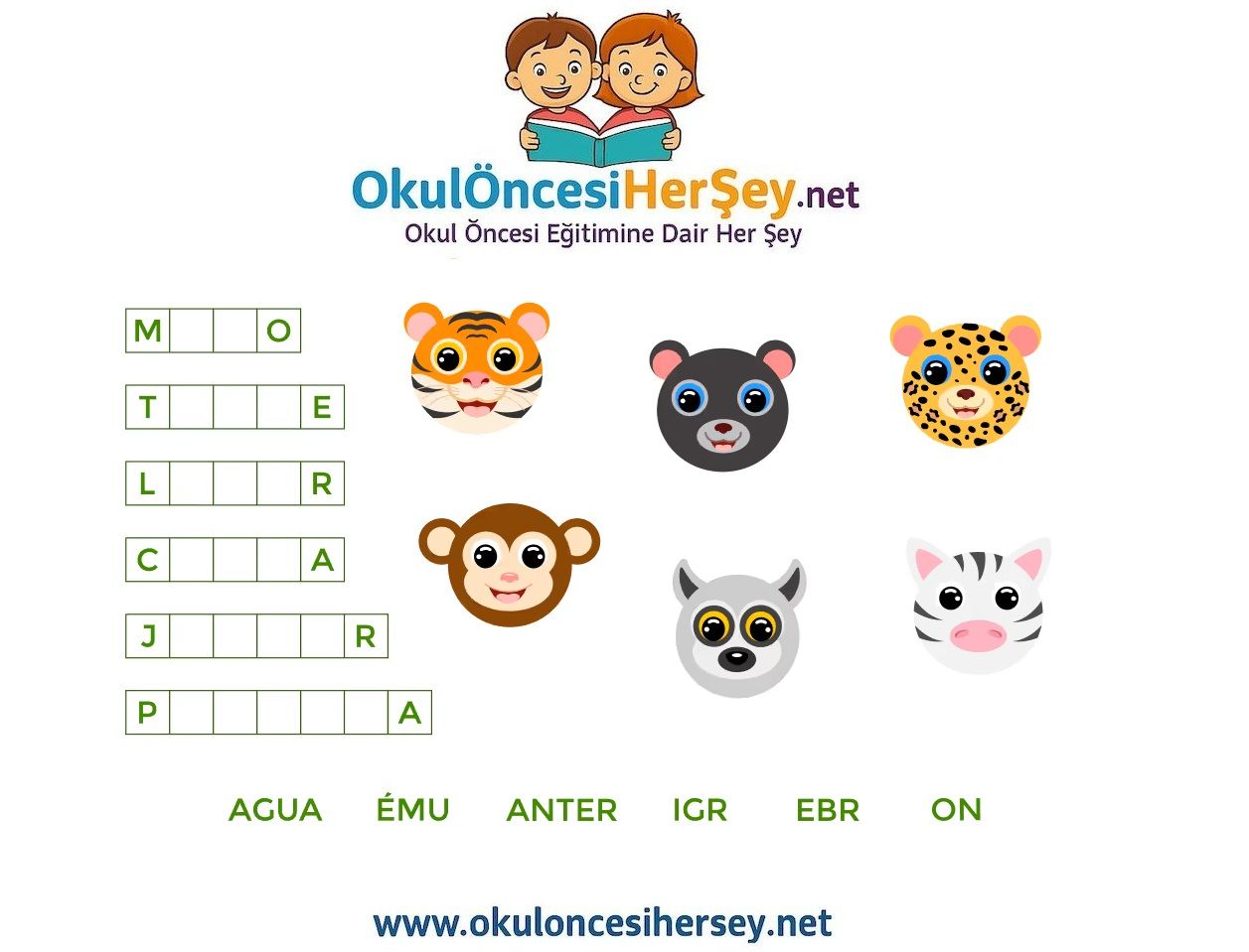 Çocuklar İçin   Hayvanlar  