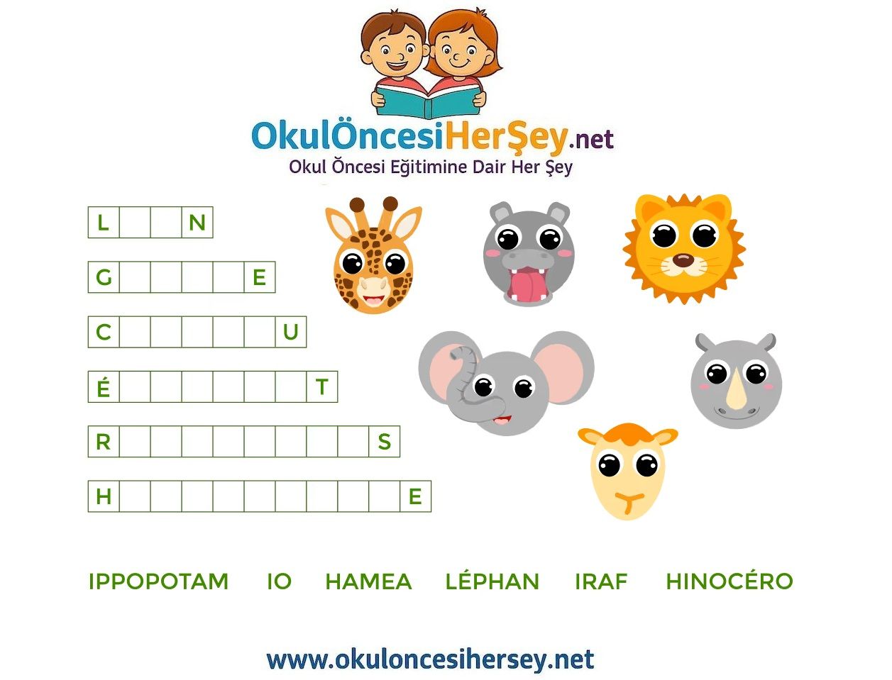 Çocuklar İçin   Hayvanlar  