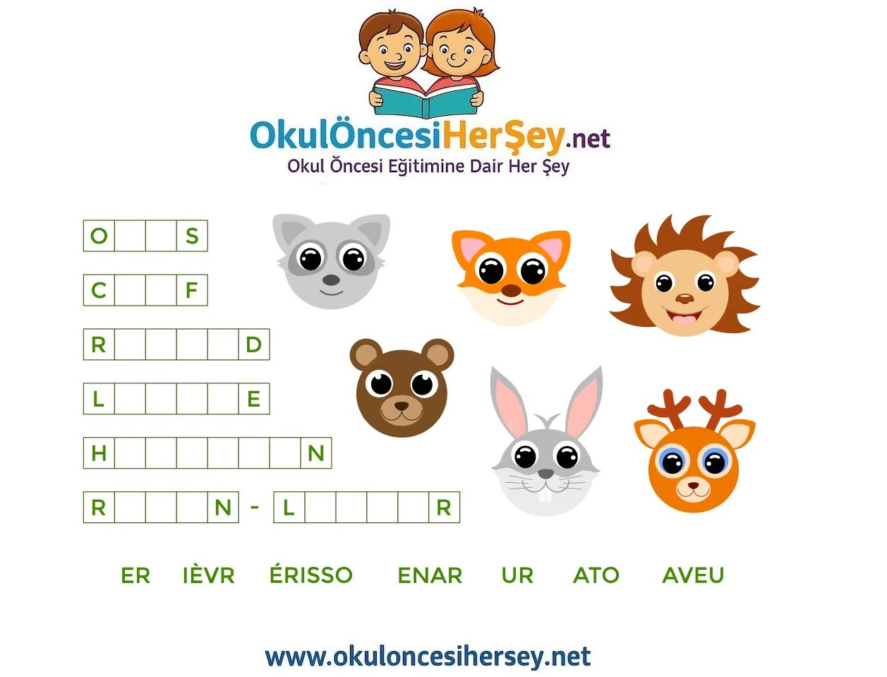 Çocuklar İçin   Hayvanlar  