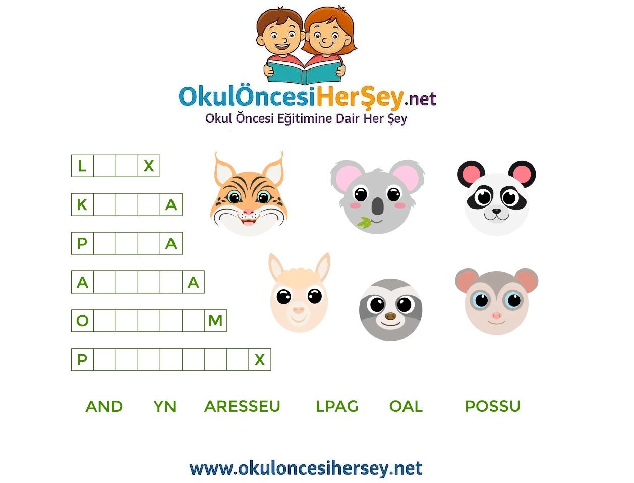Çocuklar İçin   Hayvanlar  