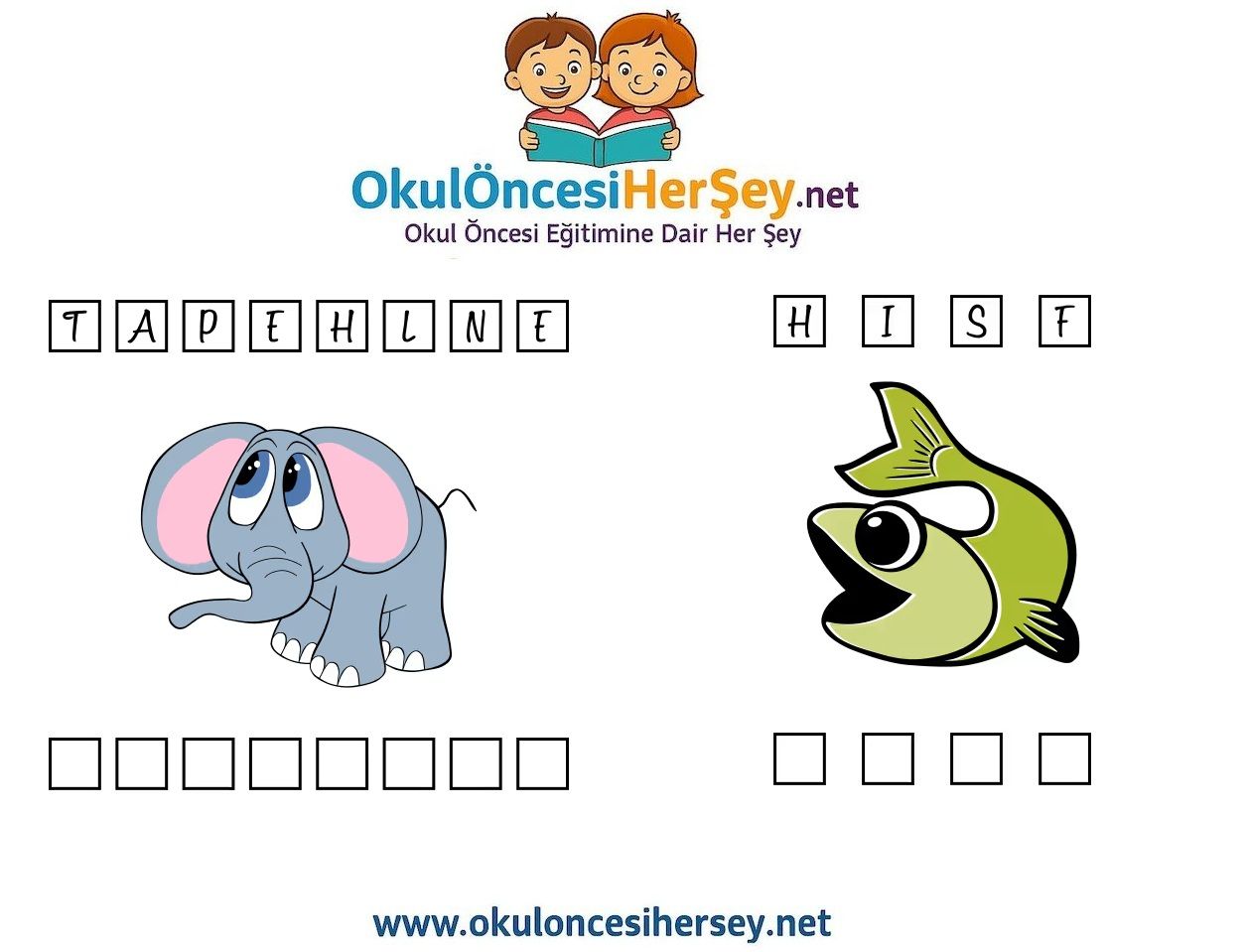 Çocuklar İçin   Hayvanlar  