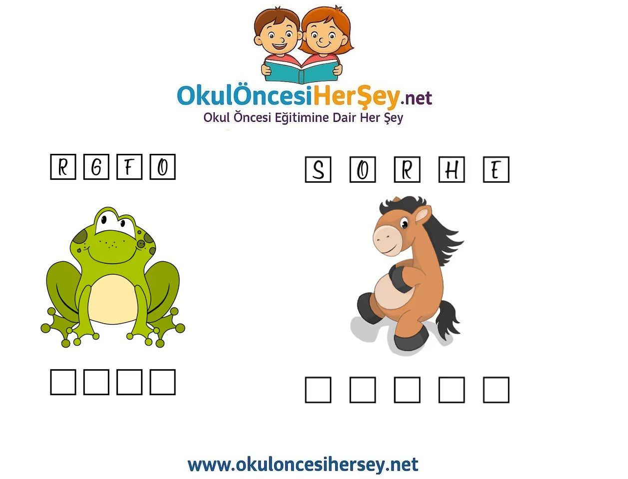 Çocuklar İçin   Hayvanlar  