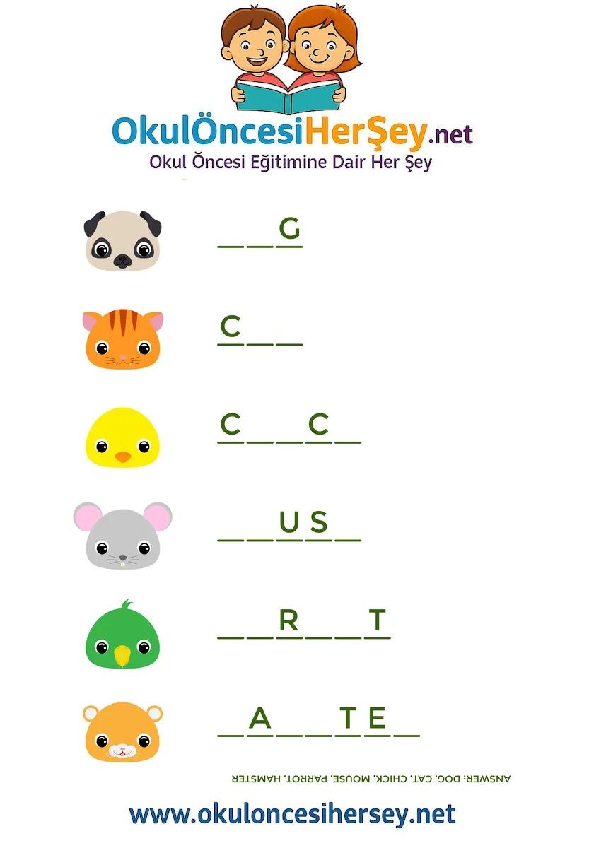 Çocuklar İçin   Hayvanlar  