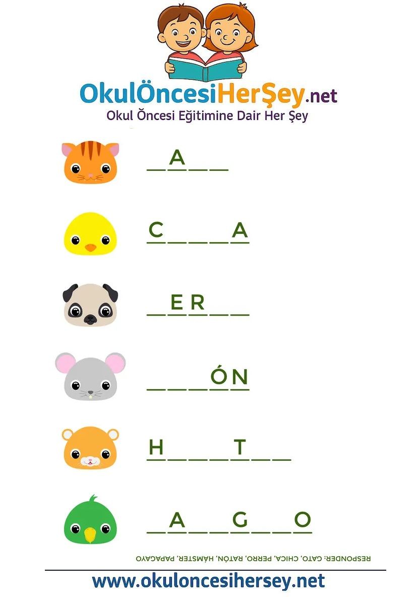 Çocuklar İçin   Hayvanlar  