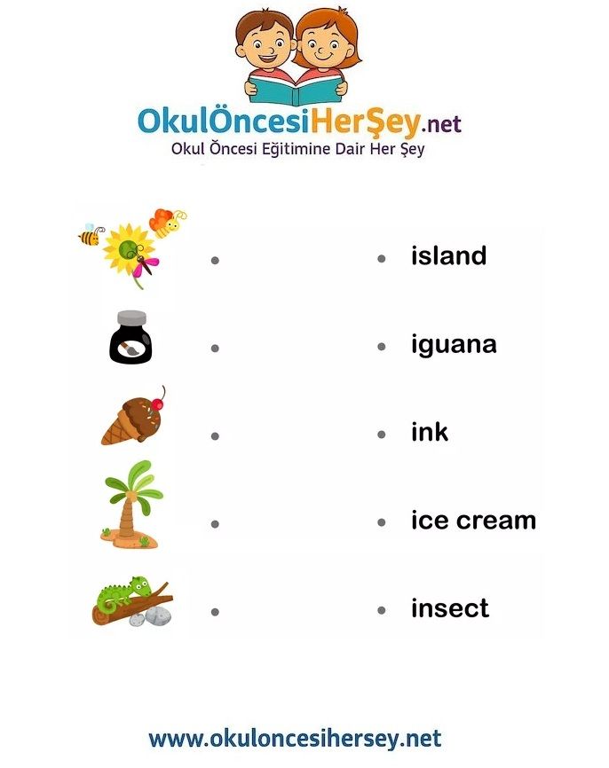 Çocuklar İçin   Eşleştirme  