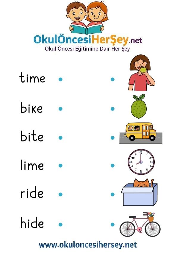 Çocuklar İçin   Eşleştirme  