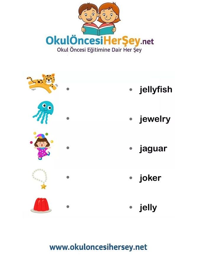 Çocuklar İçin   Eşleştirme  