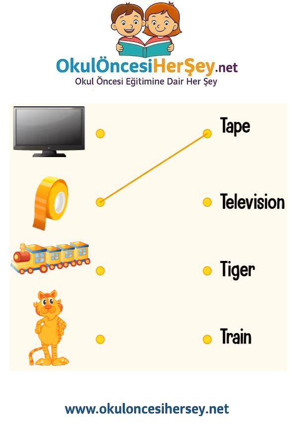Çocuklar İçin   Eşleştirme  