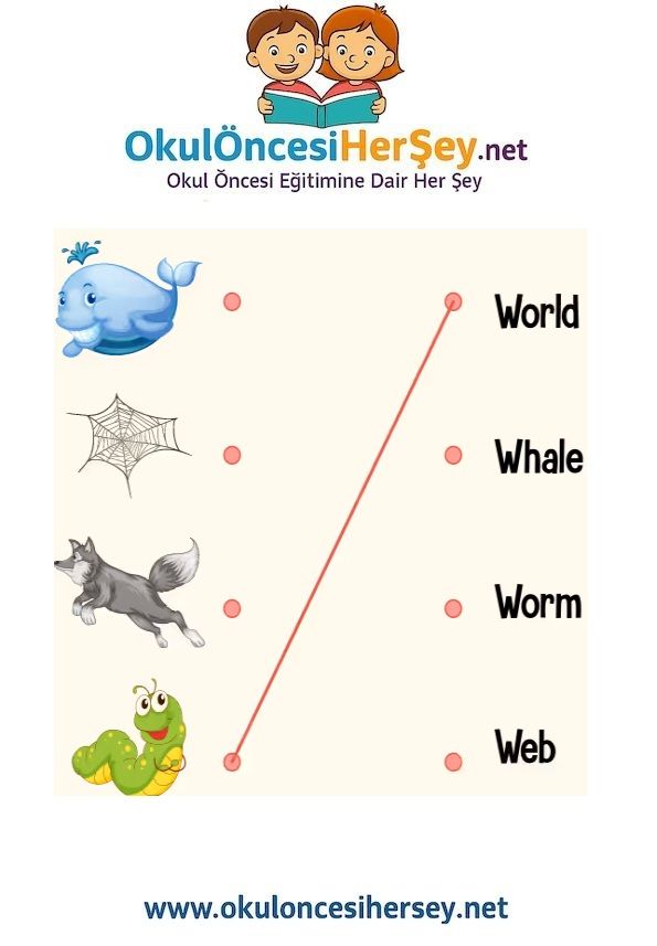 Çocuklar İçin   Eşleştirme  