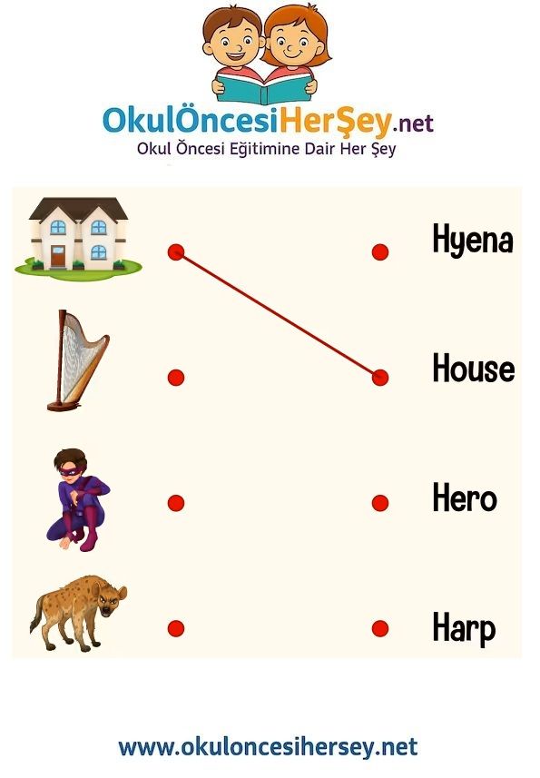 Çocuklar İçin   Eşleştirme  