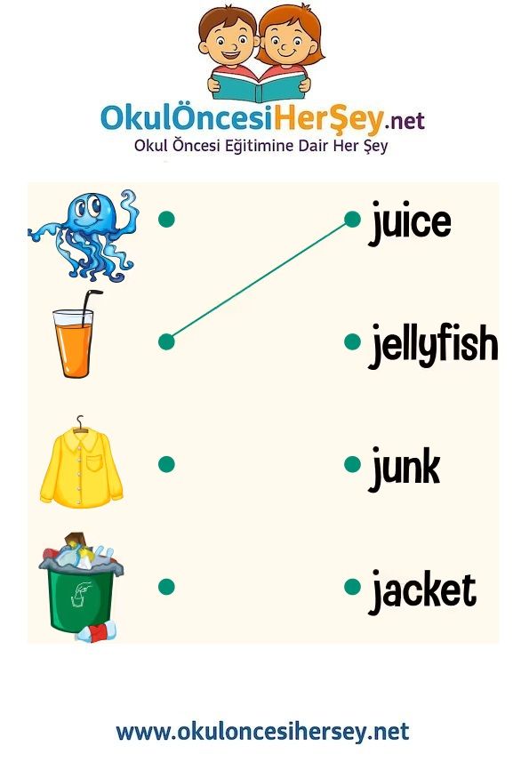 Çocuklar İçin   Eşleştirme  