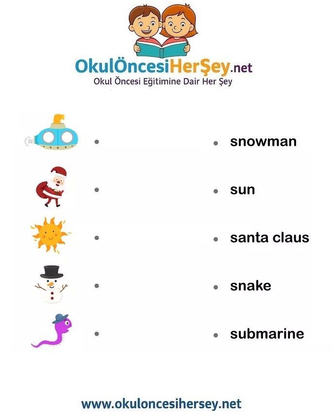 Çocuklar İçin   Eşleştirme  