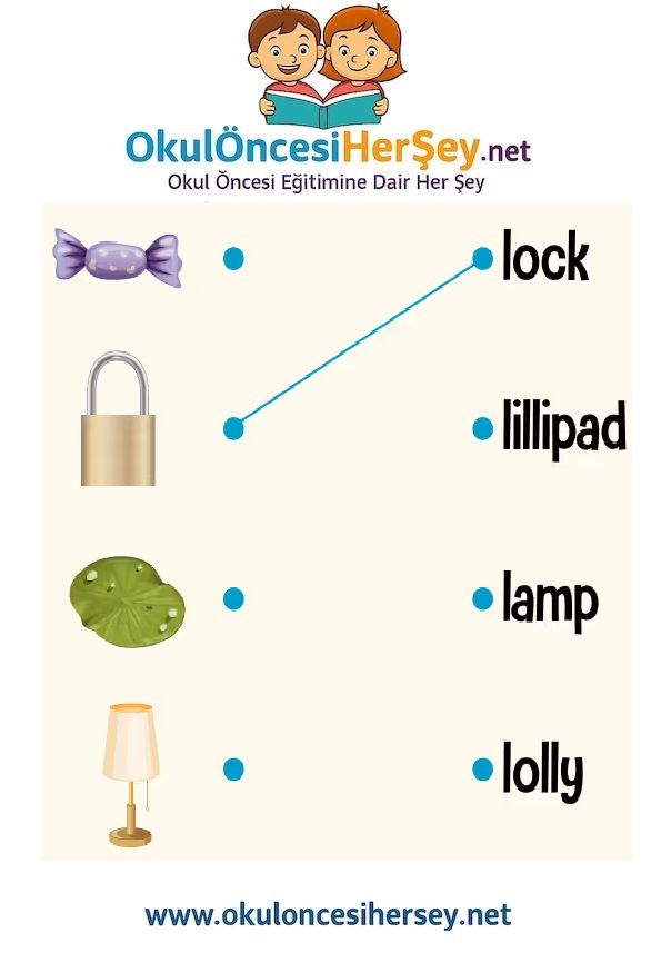 Çocuklar İçin   Eşleştirme  