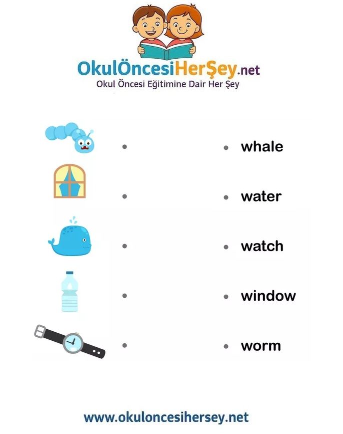 Çocuklar İçin   Eşleştirme  