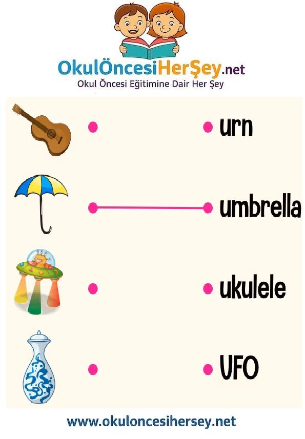 Çocuklar İçin   Eşleştirme  