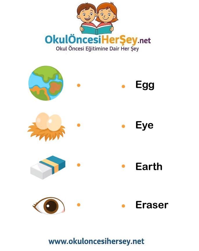 Çocuklar İçin   Eşleştirme  