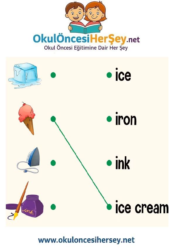 Çocuklar İçin   Eşleştirme  