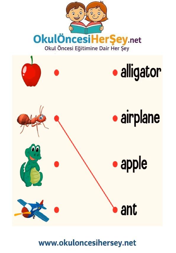 Çocuklar İçin   Eşleştirme  