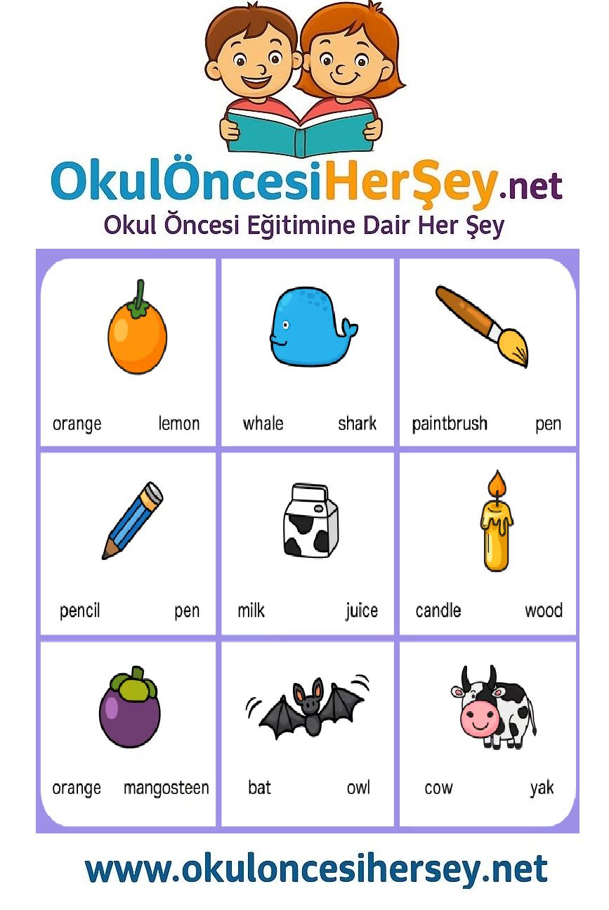 Çocuklar İçin   Eşleştirme  