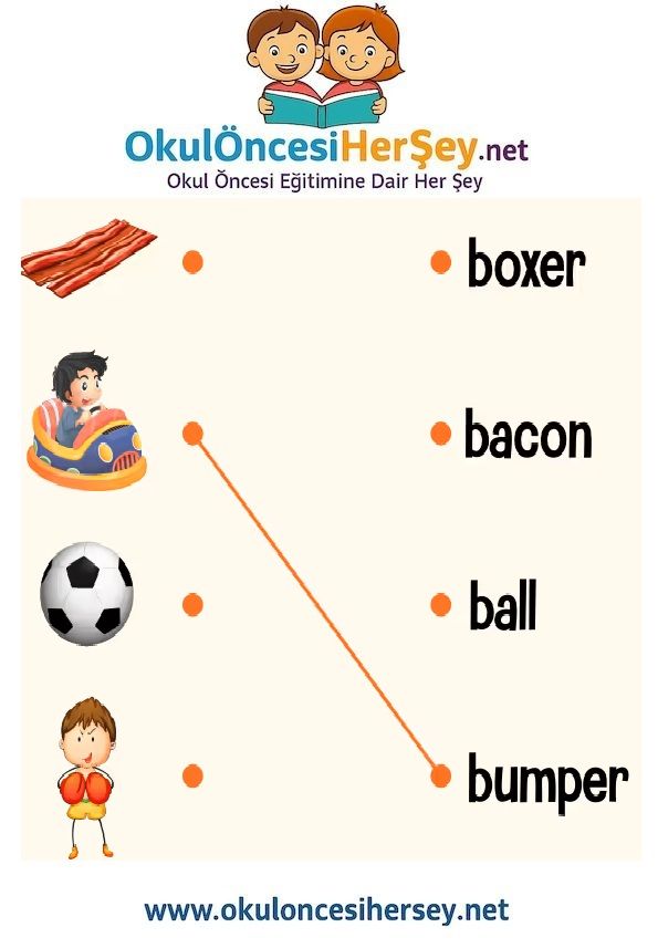 Çocuklar İçin   Eşleştirme  