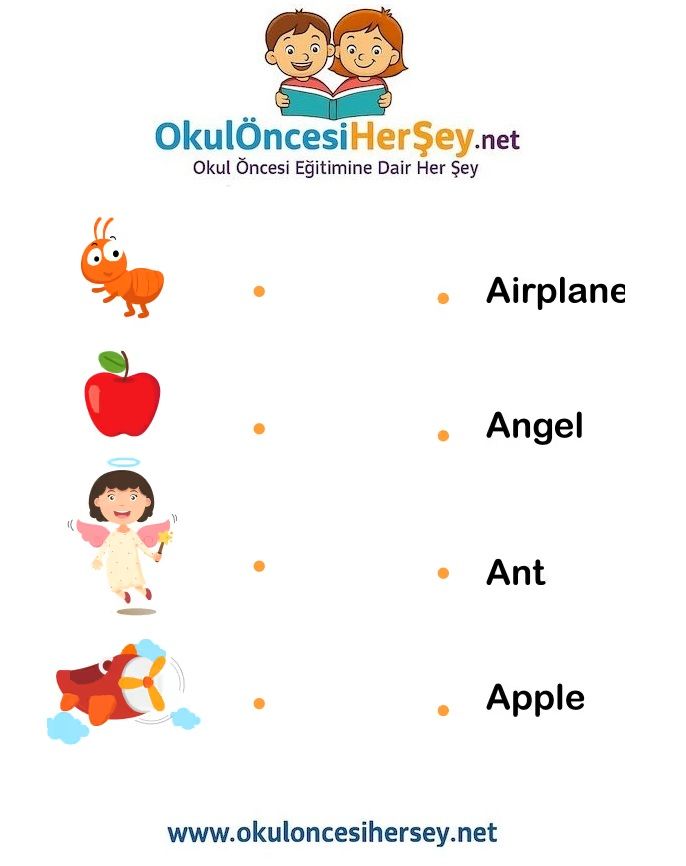 Çocuklar İçin   Eşleştirme  