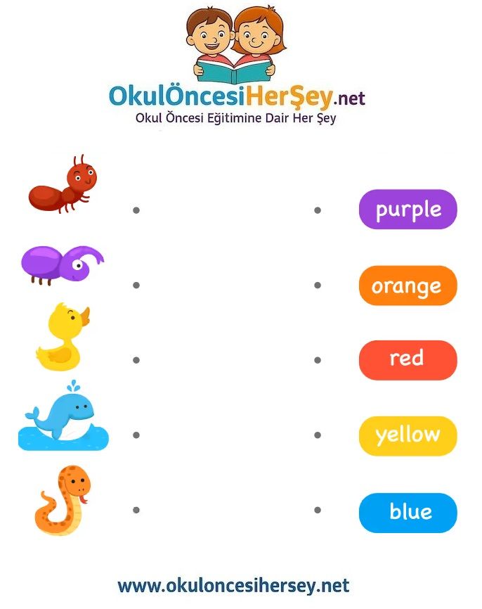 Çocuklar İçin   Eşleştirme  