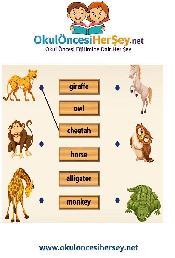 Çocuklar İçin   Eşleştirme  