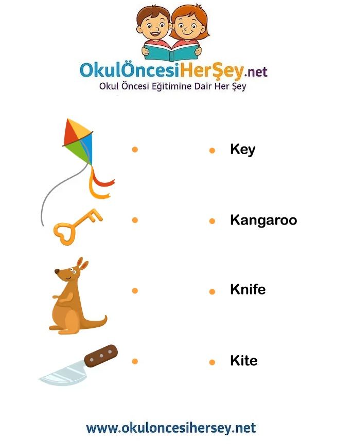 Çocuklar İçin   Eşleştirme  