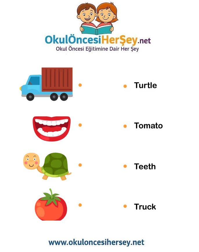 Çocuklar İçin   Eşleştirme  