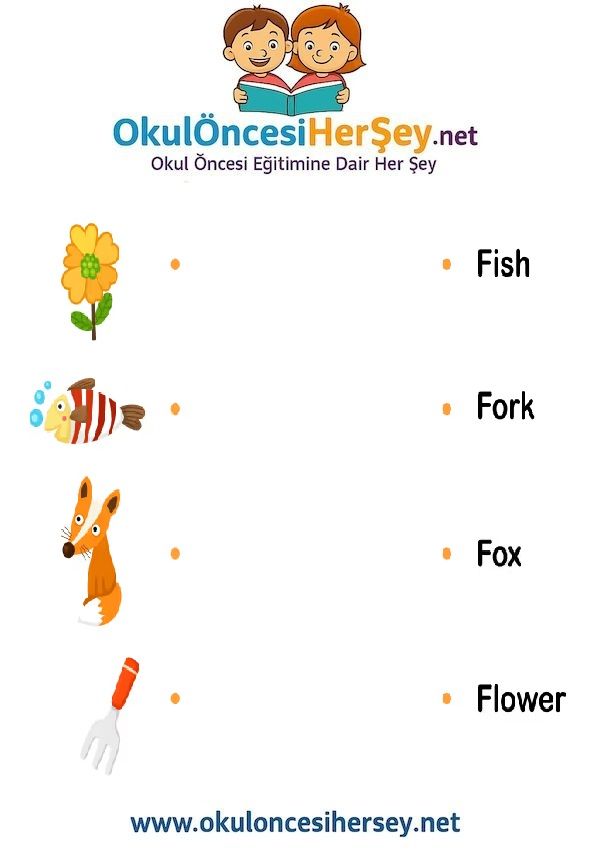 Çocuklar İçin   Eşleştirme  